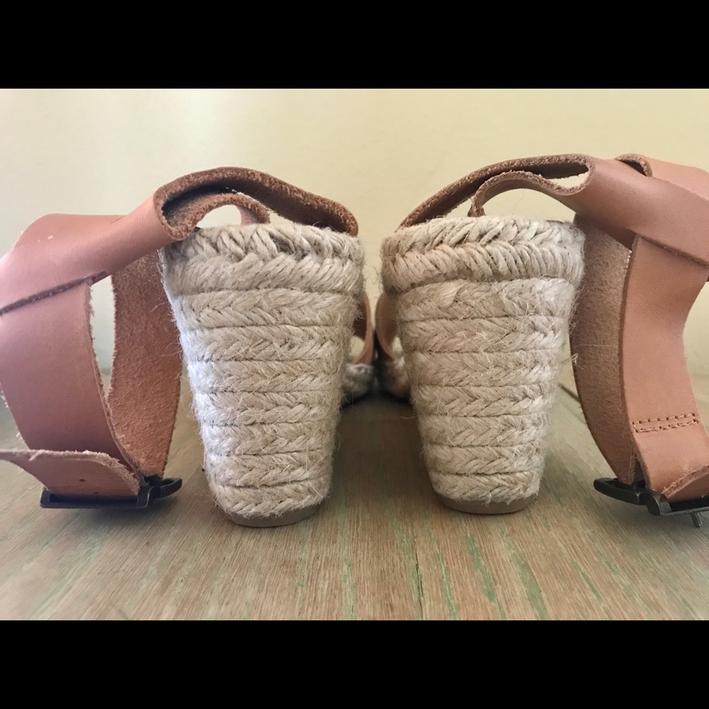 PICON Espadrille Wedge Sandal Size 9 - Picture 3 of 7
